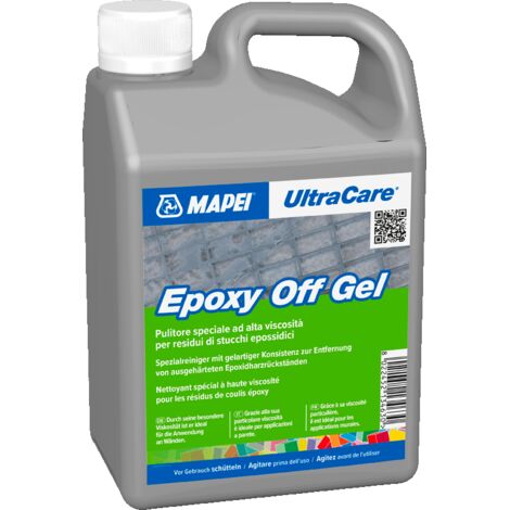 Ultracare Nettoyant de résidus de mastic époxy Epoxy Off Gel 1L MAPEI