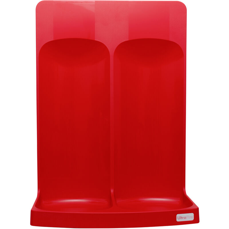 UltraFire Durable Double Fire Extinguisher Stand - Red