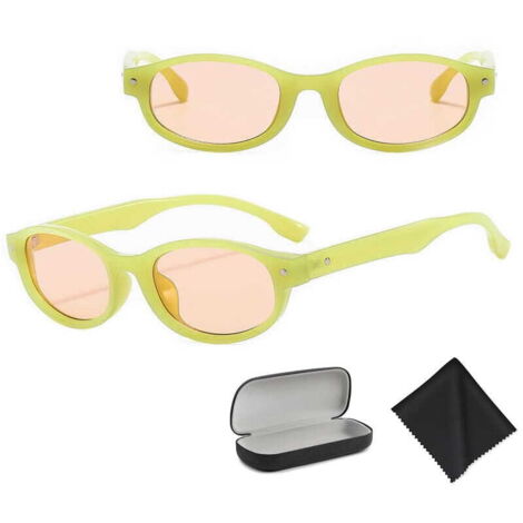 Ultraleichte Computerbrille aus Titan mit klaren Gläsern und Blaulichtfilter, Braun TN825A