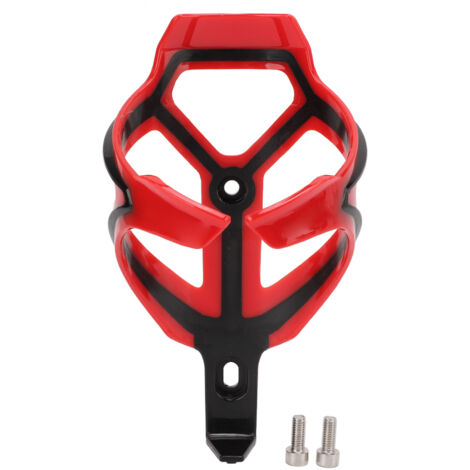 Ultraleichter Trinkflaschenhalter für Rennräder und Mountainbikes, Flaschenkäfig für Rennräder, roter Flaschenkäfig