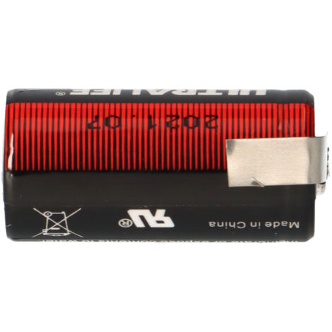 Ultralife Batterie CR123A 3V 2/3A mit Z-Lötfahne