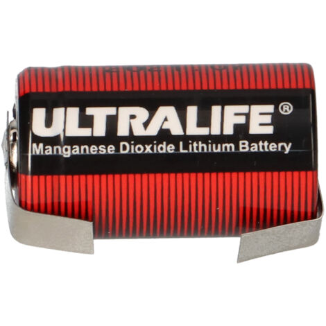 Ultralife CR2 3V Fotobatterie mit U-Lötfahne