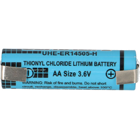 Ultralife Lithium 3,6V Batterie LS 14500 AA UHE-ER14505 U Lötfahne