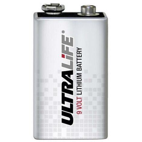Ultralife U9VL-J-P 6LR61 9 V Block-Batterie Lithium 1200 mAh 9 V 1 St.