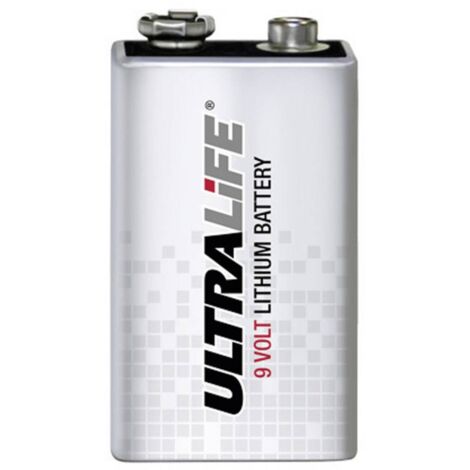 Ultralife U9VL-J-P 6LR61 Batteria da 9 V Litio 1200 mAh 9 V 1 pz.