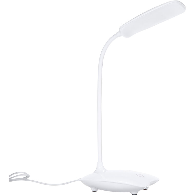 Ultralight LED Desk Night Lamp 360¡ã Flexible Rotatable Touching Control 3 Level Dimmable USB Charging Eye-caring Table Light for Studying Reading