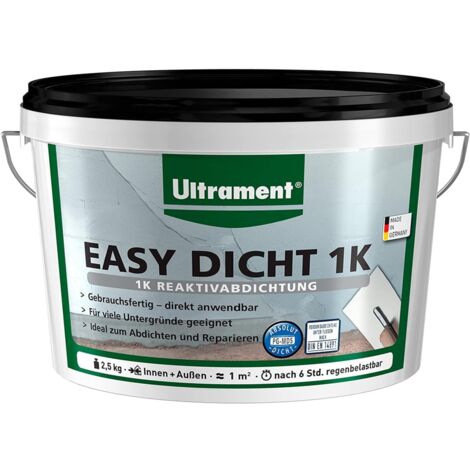 ULTRAMENT Easy Dicht 1 K Reaktivabdichtung, 2,5 Kg