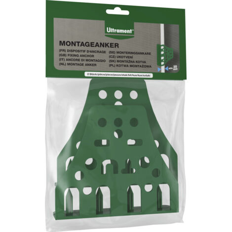 Ultrament Montageanker 2 Stück Hartschaumplatten
