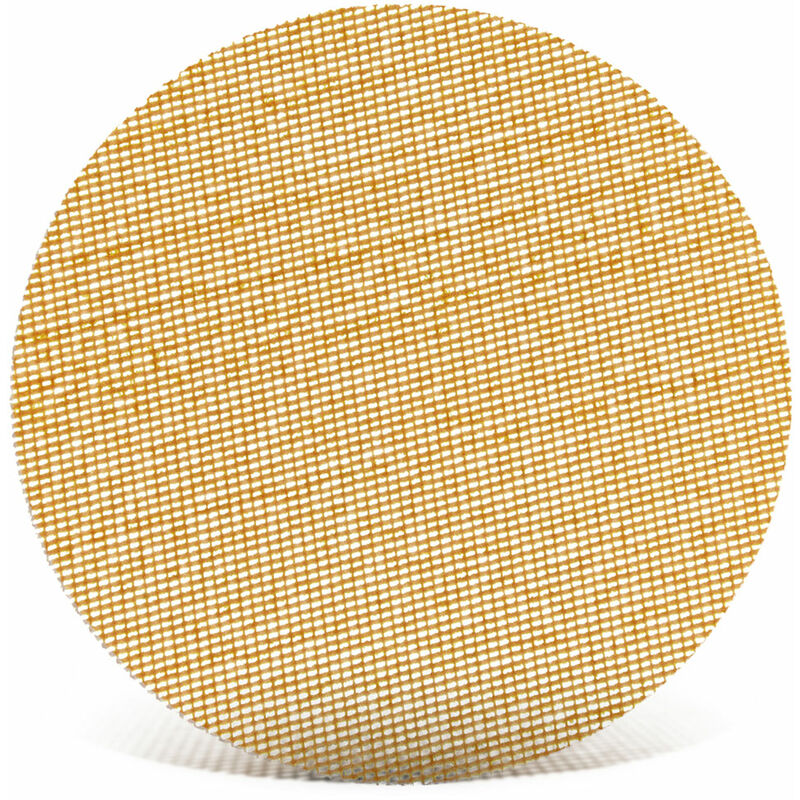 Ultranet Grilles abrasives auto-agrippantes, 225 mm, p. Ponceuses à plâtre, Corindon supérieur blanc (Lot de 25) G80 - Menzer