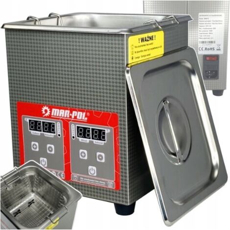 Ultraschallreinigungsgerät 2L 220W Ultraschallgerät Ultraschallreiniger Ultrasonic Cleaner +Korb STERILISATOR