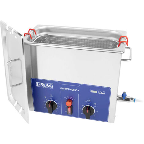 Ultraschallteilereiniger Emmi 60 HC Plus B380xT190xH310mm 6,7 l mit Heizung EMAG
