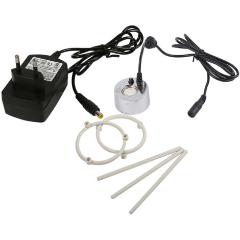 Ultraschallzerstäuber für Springbrunnen und Teiche, mit Adapter, Nebelmaschine, Luftbefeuchter