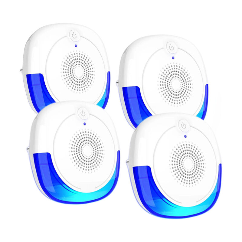 Fei Yu - Ultrason Souris et Rats Lot De 4 - Repulsif Ultrason Moustique - Répulsif Ultrason - Anti Moustique Ultrason - Ultrason Souris -Repulsif