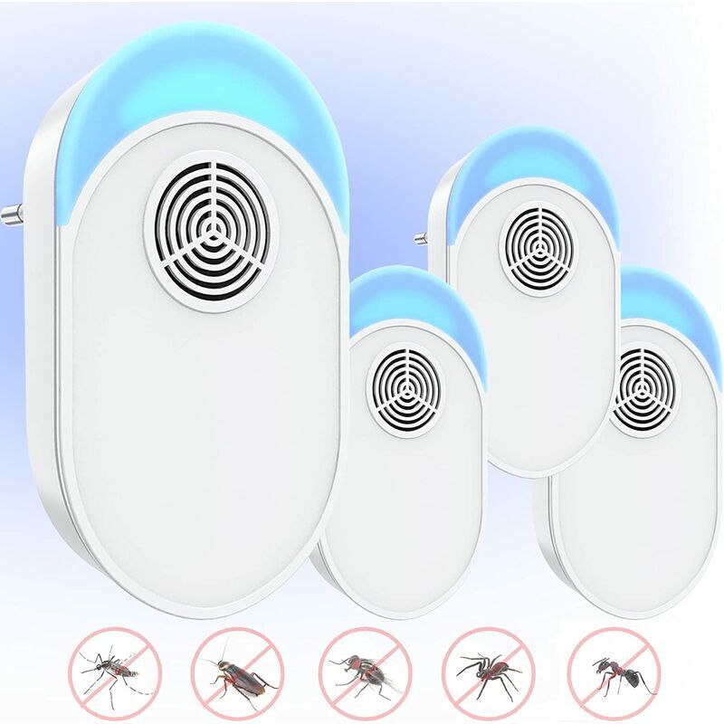 Fei Yu - Ultrason Souris, Répulsif Ultrasons V3 • Appareil Anti Souris, Rats, Rongeurs, Loirs • Anti Rongeur • Alternative Efficace aux Pièges à