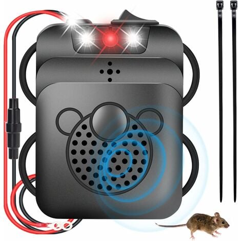 Strong Ultrasonic Rodent Repeller weasels martens mice rats 