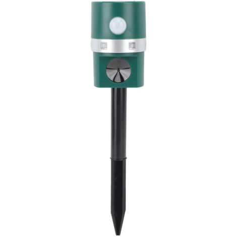 Ultrasonic Solar Animal Repeller Professional LED Solar Powered Bird Repeller with PIR Motion Sensor for Garden Yard Farm
