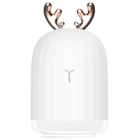 Ultrasonique 220ml – diffuseur huiles essentielles USB + lampe nuit LED, cadeau Fête des Mères doux