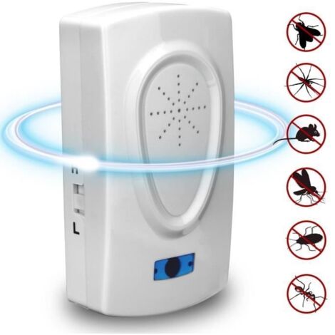 Ultrasons Souris Cafard Pest Repeller Dispositif Insecte Rats Araignées Anti Moustique Tueur Ravageur