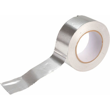 Ultratape Aluminium Foil Tape Rolls 50mm x 45.7M Silver Self Adhesive New 