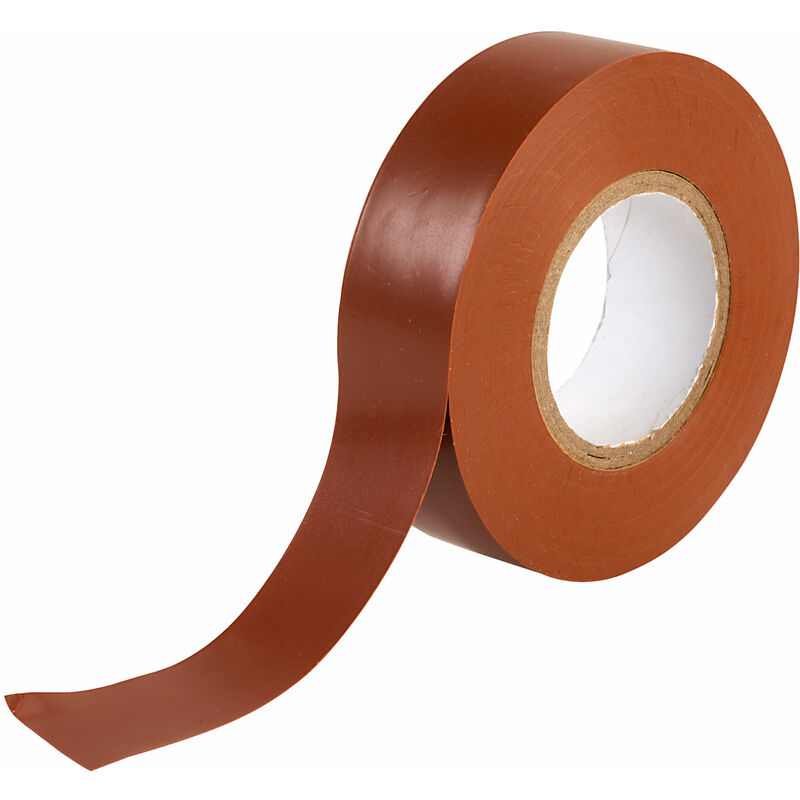 Ultratape - Brown PVC Insulating Tape 19mm x 20m