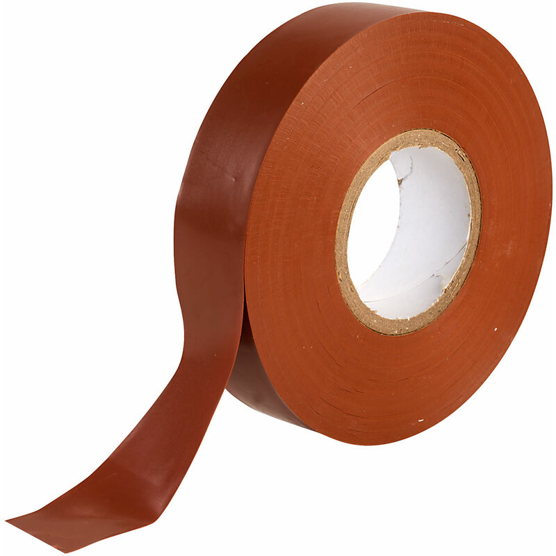 Ultratape - Brown PVC Insulating Tape 19mm x 33m