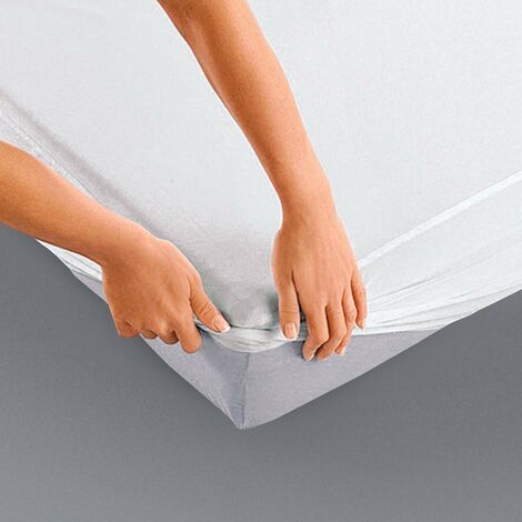 Umberto Ravelli – Protège matelas imperméable 180 x 200 cm – Bonnet 25 cm pour ajustement parfait – Alèse 2 places pour confort optimal