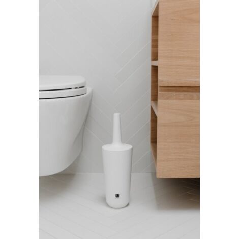Umbra Corsa Scopino per wc, Melamina, Bianco