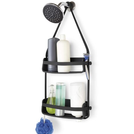 Umbra Flex Portaoggetti per Doccia, Nero, Caddy