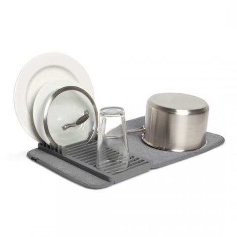 UMBRA UDRY MINI SCOLAPIATTI COLORE CARBONE ACCESSORI CUCINA STOVIGLIE