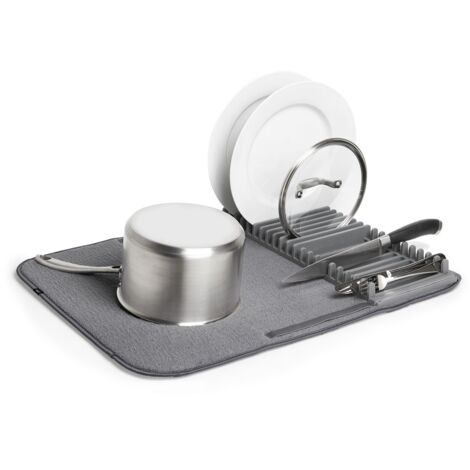 UMBRA UDRY SCOLAPIATTI GRIGIO SCURO ACCESSORI CUCINA STOVIGLIE
