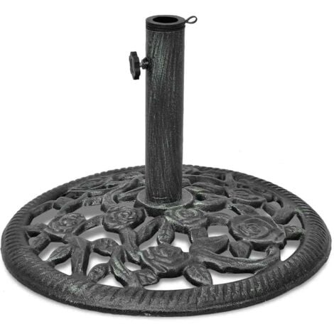 Umbrella Base Cast Iron 12 kg 48 cm vidaXL