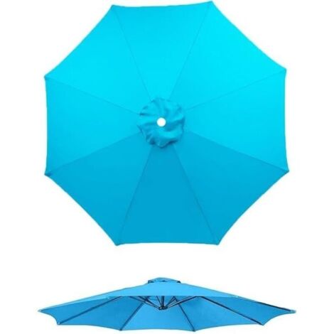 Umbrella Cloth Replacement Cover for Patio, 6 Ribs 8 Canopy, .5ft 9ft 10ft Market Cover(Khaki,200cm/6. 8Ribs)(Green,200cm/6.5ft 6Ribs)