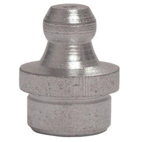 Umeta 1100389-25 25 Engrasadores hidráulicos rectos sin rosca para embutir tipo H1a (R.10 x L.15 x Ø12 acero)