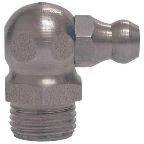 UMETA Embout de graissage conique H3 DIN71412 3 mm (R 1/8po., 1/8po. BSP) forme C ouv. 11 mm 6 pans