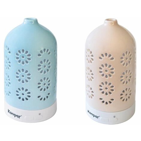 UMIDIFICATORE CERAMICA FIORI DIFFUSORE ESSENZE 2AS