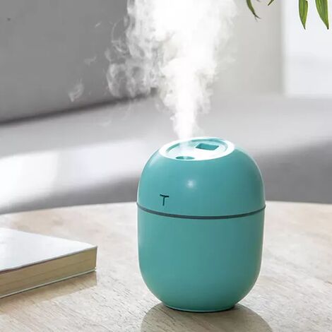 Diffusori di Oli Essenziali per Auto Portatili per aromaterapia USB Mini UFO Forma umidificatore Diffusore di Aria Aroma Nebulizzatore 