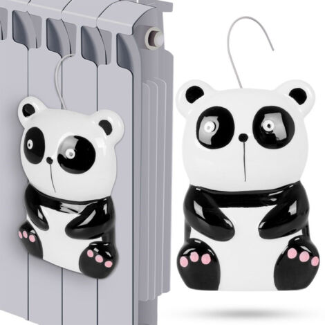 Umidificatore d'aria a radiatore in ceramica Panda per cameretta bambini, 190 ml
