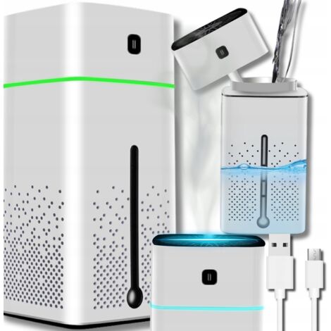 UMIDIFICATORE D'ARIA DIFFUSORE DI VAPORE PURIFICATORE A ULTRASUONI AROMATERAPIA