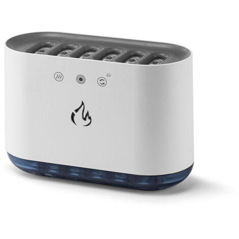 Umidificatori per camera da letto Eosnow con timer da 10 ore, diffusore di oli essenziali per aromaterapia da 900 ml, 6 modalità di nebulizzazione, scrivania dinamica portatile con luci a 7 colori e b