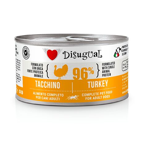 Umido Cane Tacchino 150gr DISUGUAL