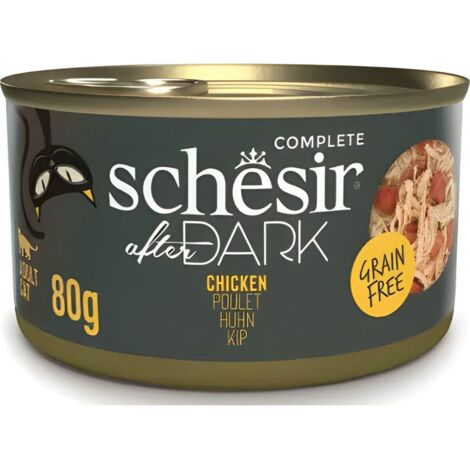 Umido Gatto - Schesir After Dark Lattina 80 gr Pollo
