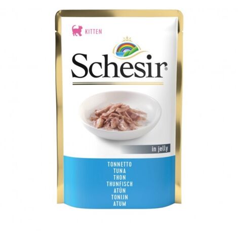 Umido Gatto - Schesir Busta 85 gr Kitten Tonno