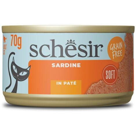 Umido Gatto - Schesir Grain Free Patè Sardine 70 gr