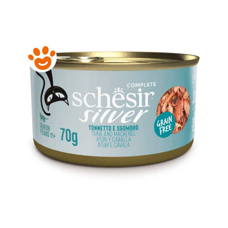 Umido Gatto - Schesir Lattina 70 gr Tonno e Sgombro