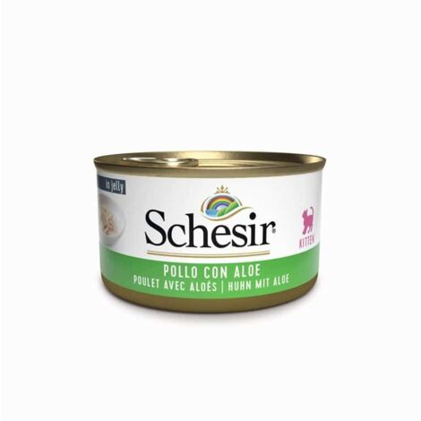 Umido Gatto - Schesir Lattina 85 gr Kitten Pollo e Aloe