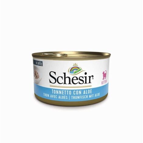 Umido Gatto - Schesir Lattina 85 gr Kitten Tonno e Aloe