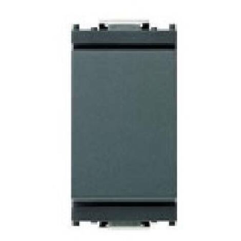 Umlenkschalter Vimar Idea einpolig 10A Farbe dunkelgrau anthrazit 16004
