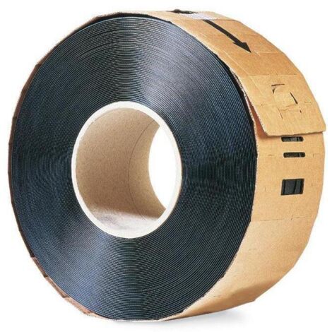 Umreifungsband Bandbreite12xStärke0,55mm L.3000m PP schwarz Kern 200mm TRANSPAK