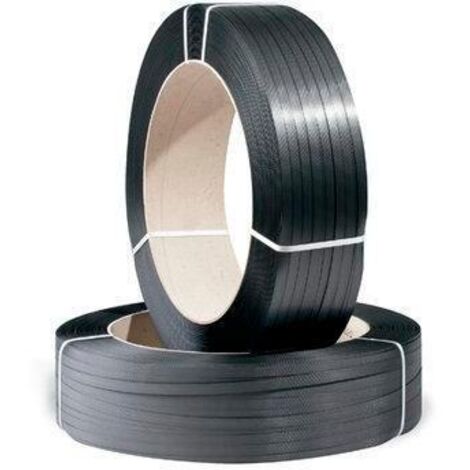 Umreifungsband Bandbreite16xStärke0,9mm L.1500m PP schwarz Kern 406mm TRANSPAK