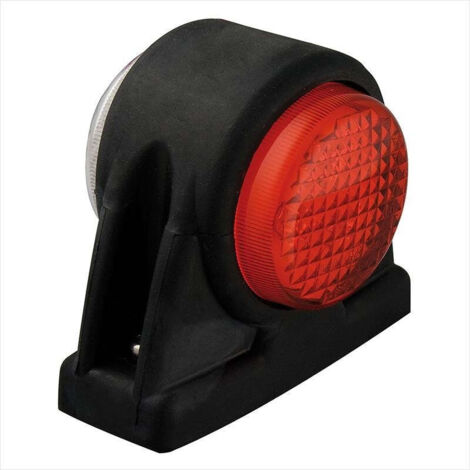 Umrissleuchte 1224v rotwei 101x82mm led